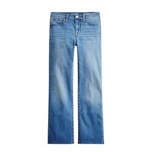 NWOT J.Crew Mid-rise cropped kickout jean in Dani Beca Wash 2003